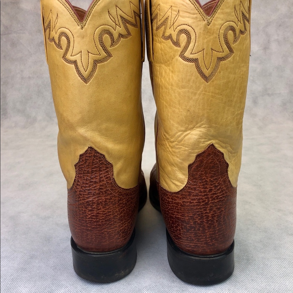 Men’s Lucchese 2000 Boots Leather Western Sz 9.5 D - Picture 2 of 8